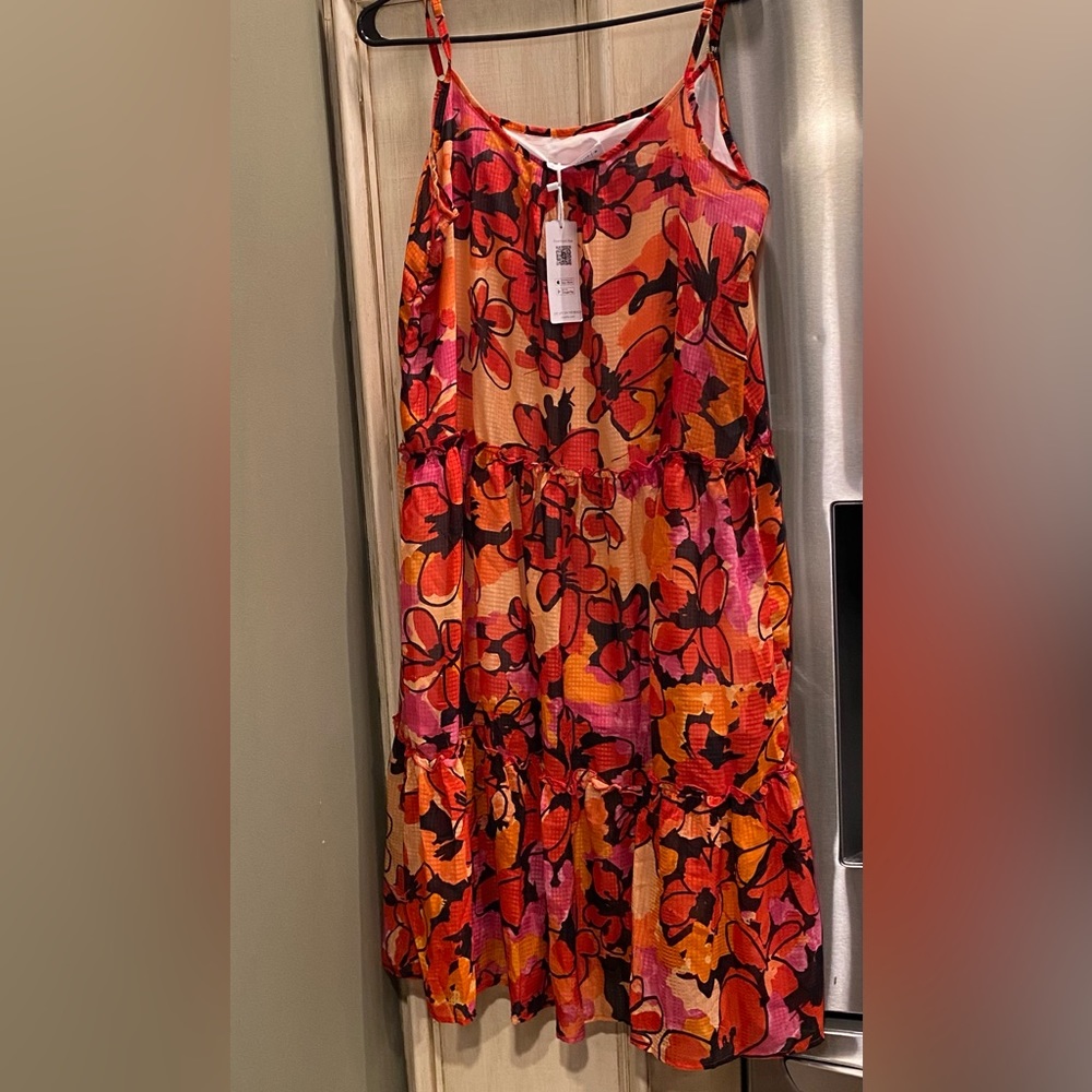 Cupshe Beautiful Colorful Floral Print Maxi Dress